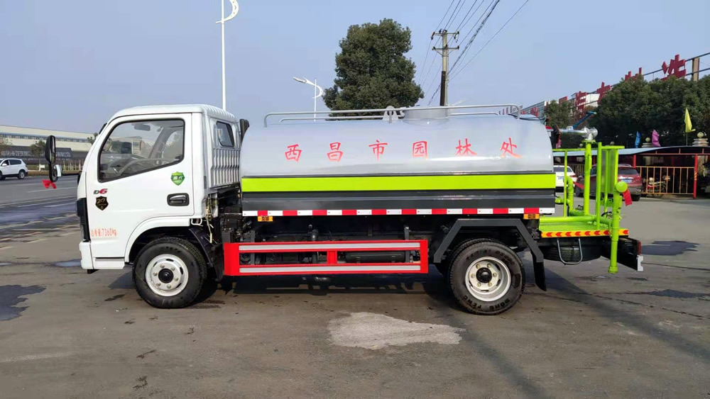 【5立方】東風(fēng)多利卡D6福瑞卡F6灑水車