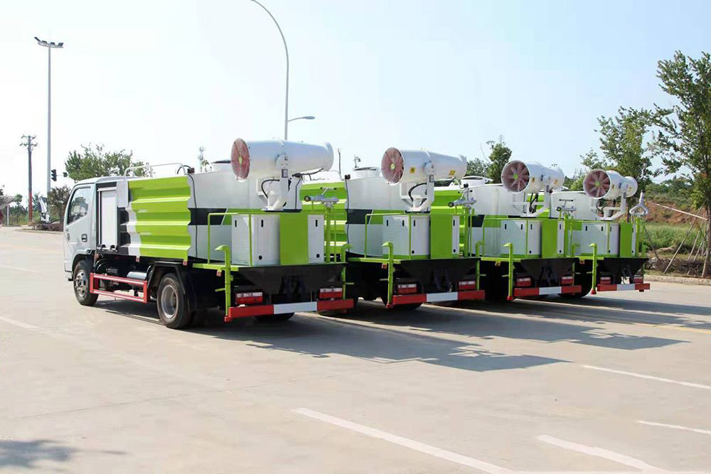 【5立方 圓箱】東風(fēng)多利卡D6抑塵車